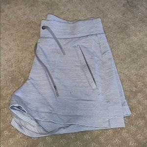 Athleta striped shorts